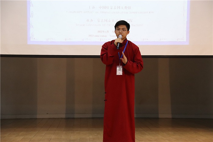 蒙古国第二届中学生“汉语故事会”决赛举行