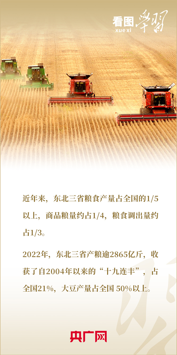 看图学习丨当好国家粮食稳产保供“压舱石”是东北的首要担当