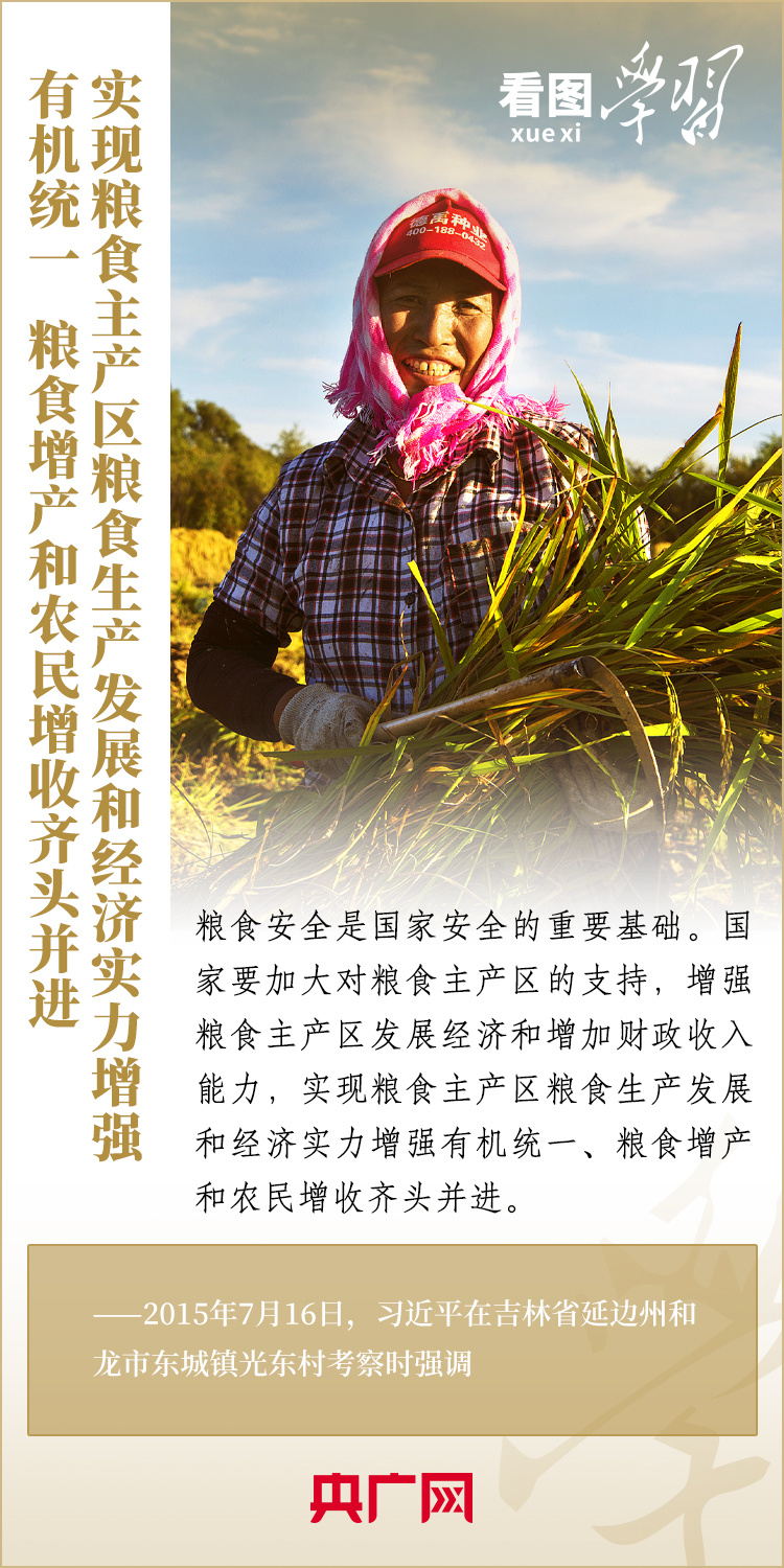 看图学习丨当好国家粮食稳产保供“压舱石”是东北的首要担当