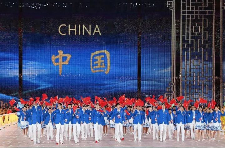 杭州第19届亚运会开幕式 图源：新华社