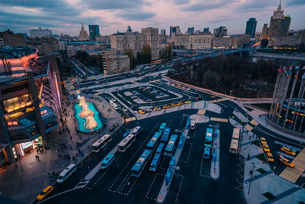 莫斯科市景。莫斯科市旅游委员会供图。