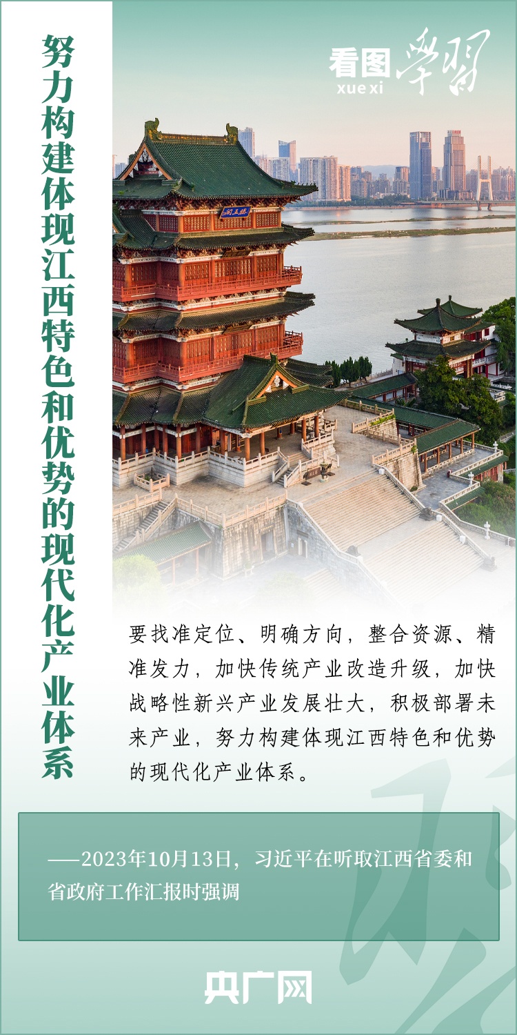 看图学习丨奋力谱写中国式现代化江西篇章