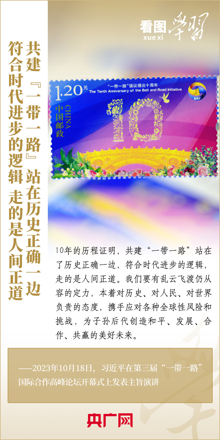 看图学习·大道共通丨共建“一带一路”汇集着人类共同发展的最大公约数