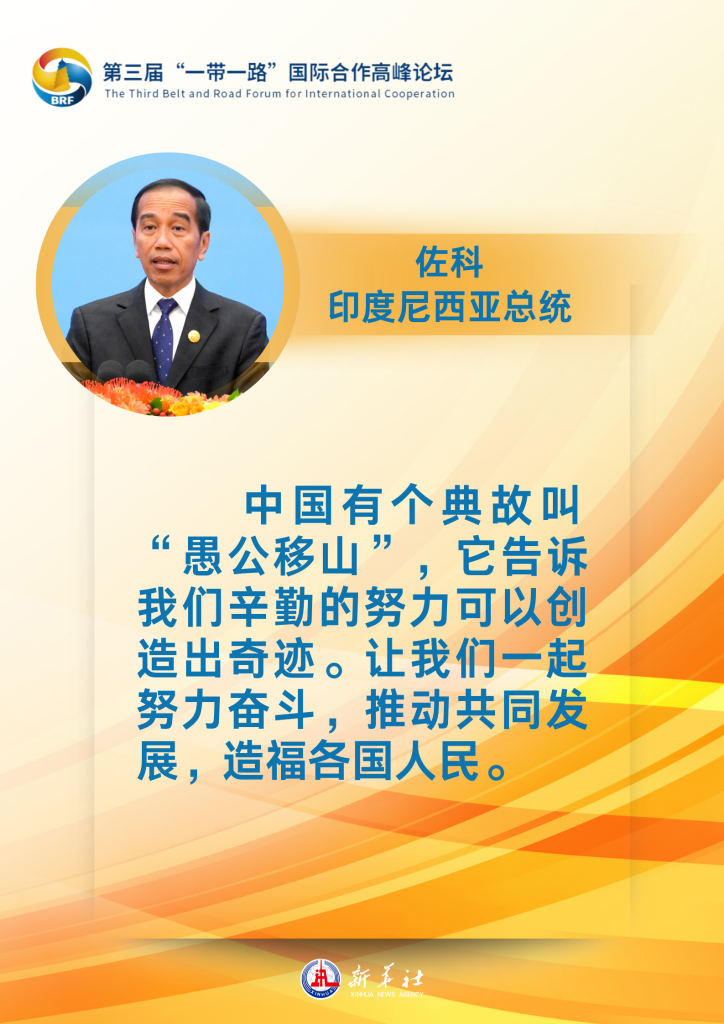 海报 | “赠人玫瑰，手有余香”：各国领导人眼中的“一带一路”