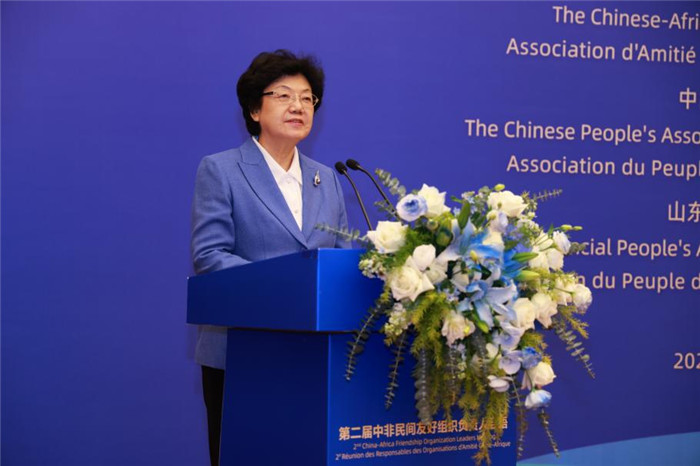 第二届中非民间友好组织负责人会晤在济南举行
