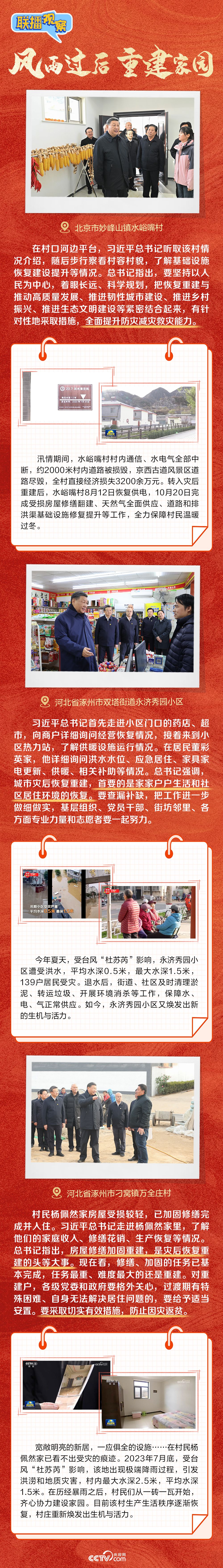 联播观察｜京冀灾后恢复 这些细节总书记都想到了