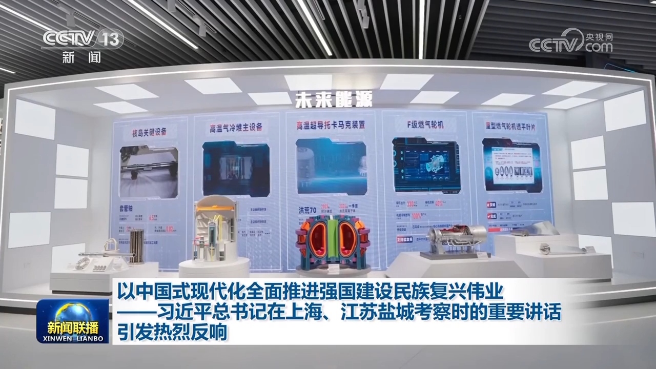 习近平总书记在上海、江苏盐城考察时的重要讲